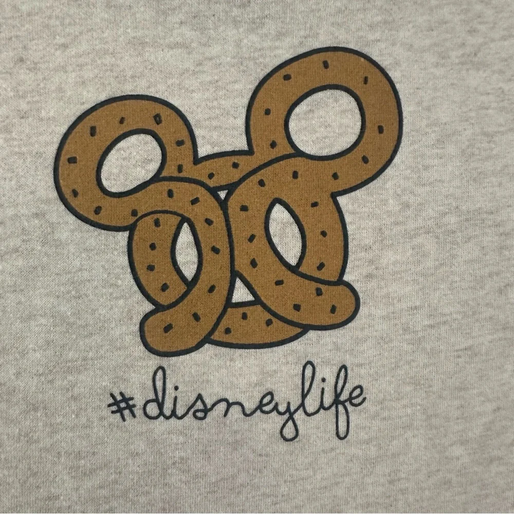 Disney Parks “Snack” fleece short sleeve shirt / Dress